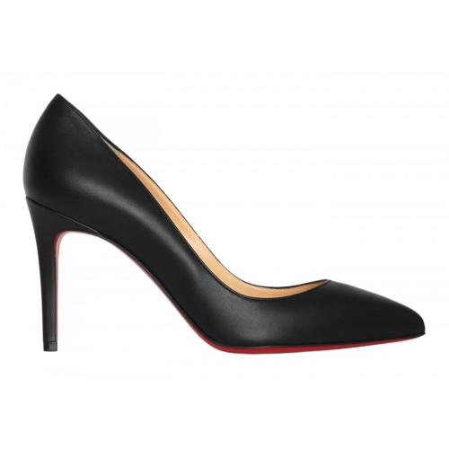 Christian Louboutin Pigalle 85mm Pump Black Nappa Leather - женская сетка размеров