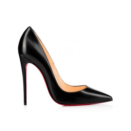 Christian Louboutin So Kate 120mm Pump Black Nappe Leather - женская сетка размеров