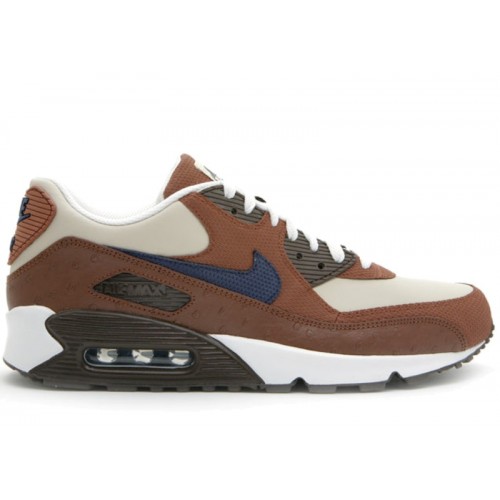 Nike Air Max 90 Leather Rusctic Sandrift - мужская сетка размеров