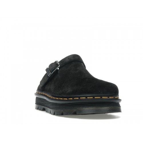 Dr. Martens Zebzag Suede Slingback Platform Mule Black - мужская сетка размеров
