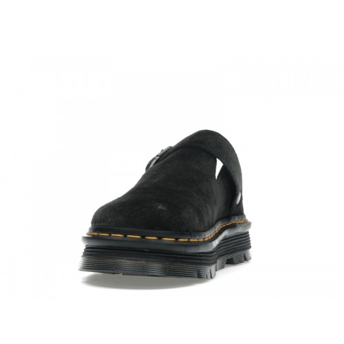 Dr. Martens Zebzag Suede Slingback Platform Mule Black - мужская сетка размеров