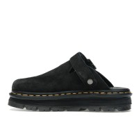 Dr. Martens Zebzag Suede Slingback Platform Mule Black