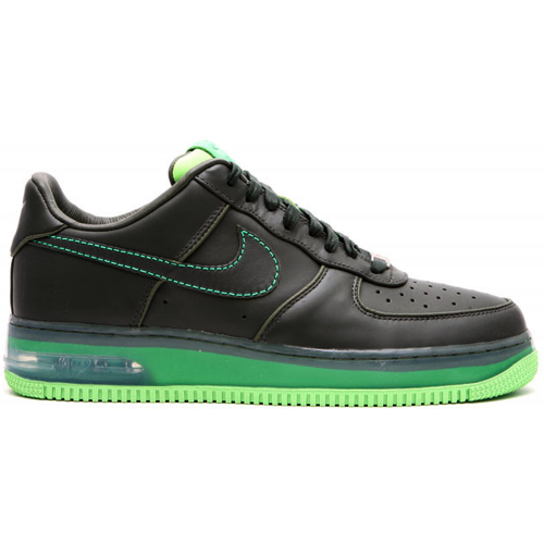 Кроссы Nike Air Force 1 Supreme Max Air Dark Army Green Spark - мужская сетка размеров