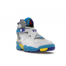 Женские кроссовки Jordan 8 Retro White Aqua (2007) (W)