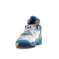 Женские кроссовки Jordan 8 Retro White Aqua (2007) (W)