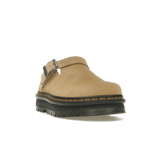 Dr. Martens Zebzag Suede Slingback Platform Mule Savannah Tan - мужская сетка размеров