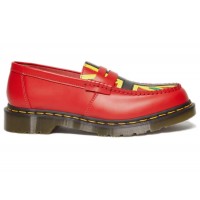Dr. Martens Penton Loafer Denim Tears Red