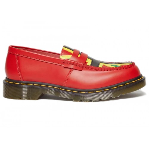 Dr. Martens Penton Loafer Denim Tears Red - мужская сетка размеров