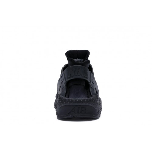 Кроссы Nike Air Huarache Black Black White - мужская сетка размеров