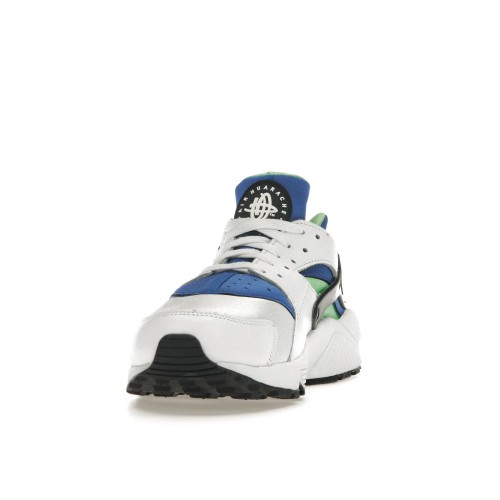 Кроссы Nike Air Huarache Scream Green (2014) - мужская сетка размеров