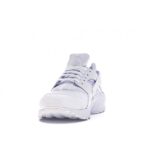 Кроссы Nike Air Huarache White Platinum - мужская сетка размеров