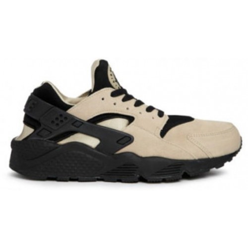 Кроссы Nike Air Huarache Flat Spin Black - мужская сетка размеров