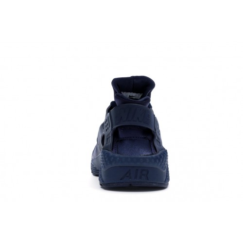 Кроссы Nike Air Huarache Triple Navy - мужская сетка размеров