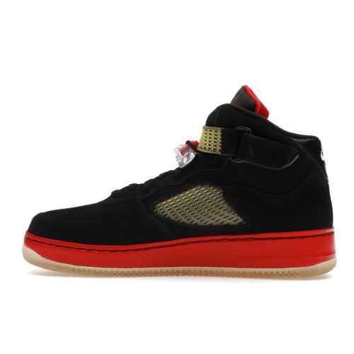 Кроссы Jordan 5 Retro Fusion Red - мужская сетка размеров