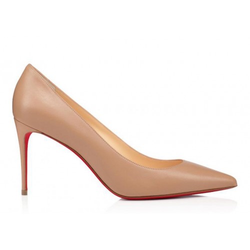 Christian Louboutin Kate 85mm Pump Nude Nappa Leather - женская сетка размеров