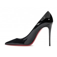 Женские Christian Louboutin Kate 100mm Pump Black Patent Leather