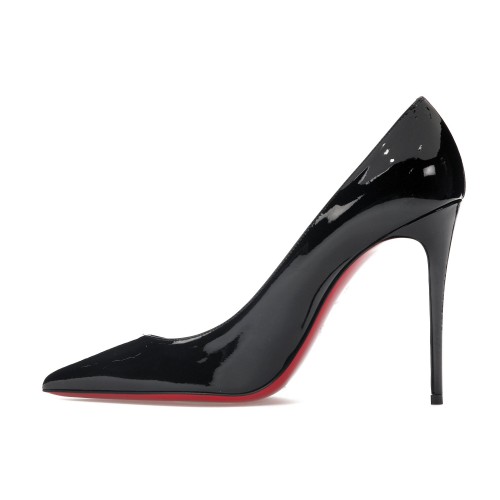 Christian Louboutin Kate 100mm Pump Black Patent Leather - женская сетка размеров