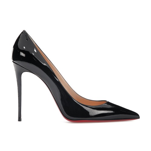 Christian Louboutin Kate 100mm Pump Black Patent Leather - женская сетка размеров