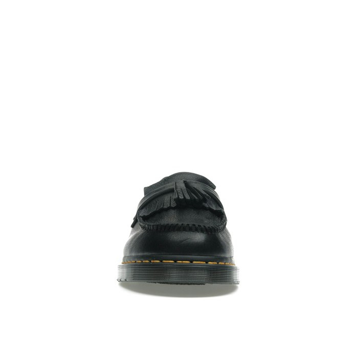 Dr. Martens Adrian Yellow Stitch Ambassador Leather Loafers Black - мужская сетка размеров Dr. Martens Adrian Yellow Stitch Ambassador Leather Loafers Black - мужская сетка размеров