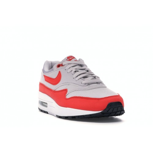 Кроссы Nike Air Max 1 Habanero Red (W) - женская сетка размеров