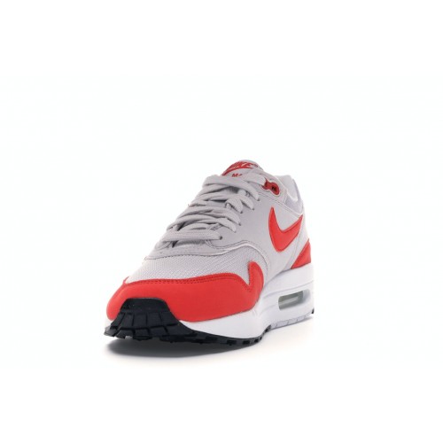 Кроссы Nike Air Max 1 Habanero Red (W) - женская сетка размеров