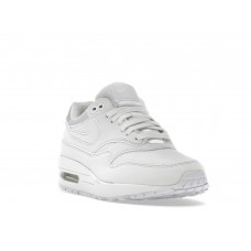 Женские кроссовки Nike Air Max 1 Triple White (W)