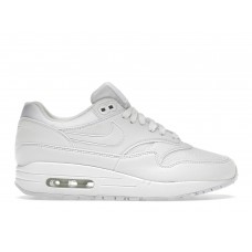 Женские кроссовки Nike Air Max 1 Triple White (W)