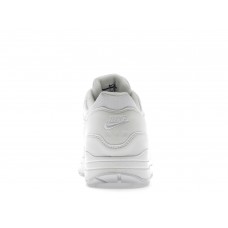 Женские кроссовки Nike Air Max 1 Triple White (W)