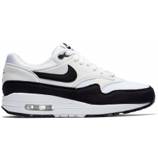 Женские кроссовки Nike Air Max 1 White Black (W)