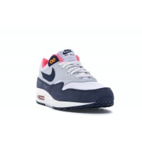 Женские Nike Air Max 1 Pure Platinum Midnight Navy Racer Pink (W)