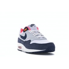 Женские Nike Air Max 1 Pure Platinum Midnight Navy Racer Pink (W)