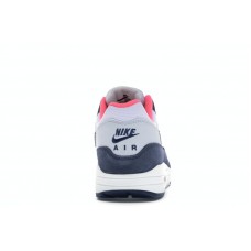 Женские Nike Air Max 1 Pure Platinum Midnight Navy Racer Pink (W)