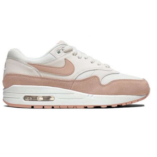 Кроссы Nike Air Max 1 Summit White Bio Beige (W) - женская сетка размеров