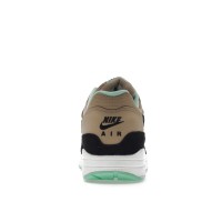 Женские кроссовки Nike Air Max 1 Desert Black Green Glow (W)