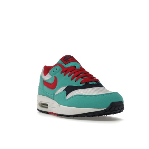 Кроссы Nike Air Max 1 Retro Sport Red (W) - женская сетка размеров