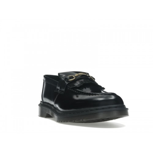 Dr. Martens Adrian Snaffle Smooth Leather Tassel Loafer Black - мужская сетка размеров