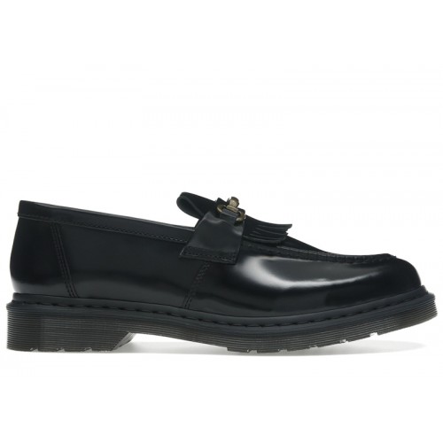 Dr. Martens Adrian Snaffle Smooth Leather Tassel Loafer Black - мужская сетка размеров
