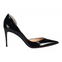 Женские Christian Louboutin Iriza 85mm Pump Black Patent Leather