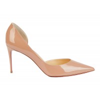 Женские Christian Louboutin Iriza 85mm Pump Nude Patent Leather