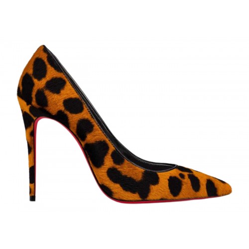 Christian Louboutin Kate 100mm Pump Leopard Pony Skin - женская сетка размеров