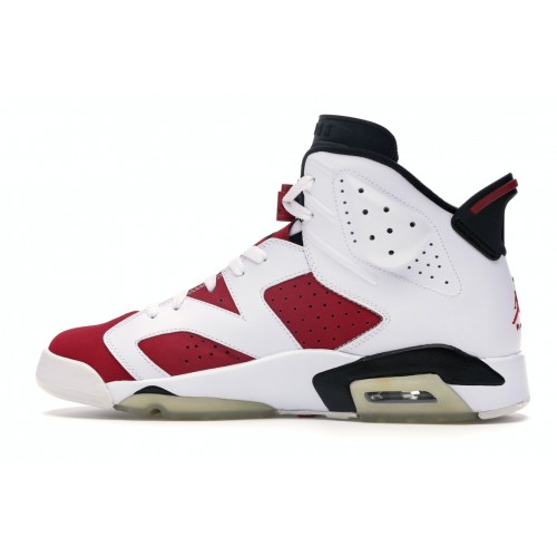 Кроссы Jordan 6 Retro Carmine CDP (2008) - мужская сетка размеров