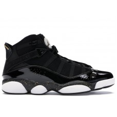 Jordan 6 Rings Black Metallic Gold White