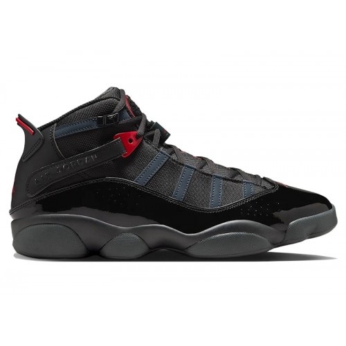 Кроссы Jordan 6 Rings Anthracite - мужская сетка размеров