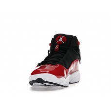Jordan 6 Rings Black Gym Red White
