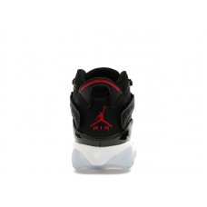 Jordan 6 Rings Black Gym Red