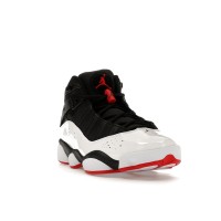 Jordan 6 Rings Black White Varsity Red