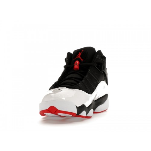 Air Jordan 6 Rings Black Varsity Red - мужская сетка размеров