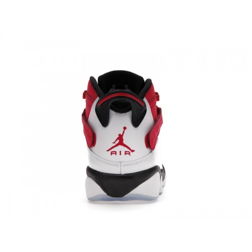 Air Jordan 6 Rings White Carmine - мужская сетка размеров