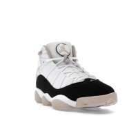 Jordan 6 Rings White Fossil Stone Black