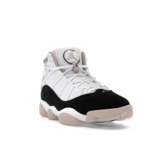 Jordan 6 Rings White Fossil Stone Black